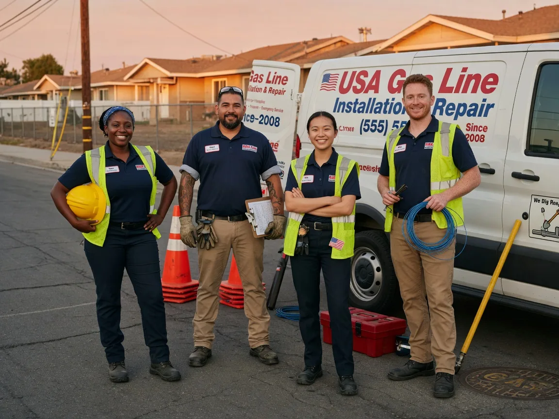 Gas Line Installation company in Harrisburg, SD